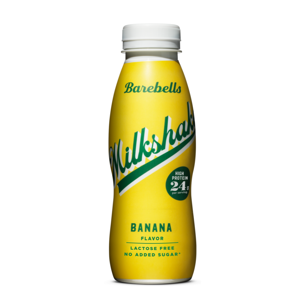 BAREBELLS MILKSHAKE 330ML - BODYMANIA BAREBELLS Banana