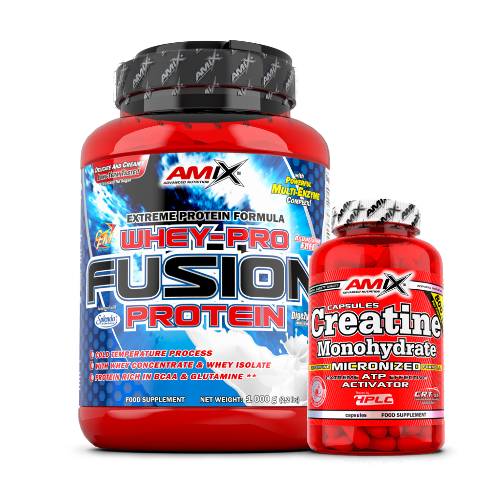WHEY PURE FUSION + CREATINA GRATIS