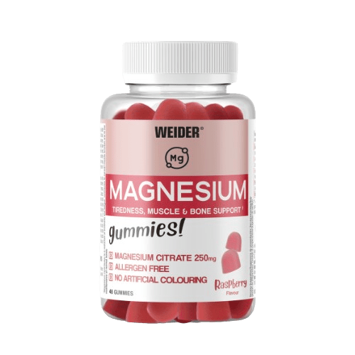 MAGNESIUM 40 GUMMIES - BODYMANIA WEIDER Frambuesa