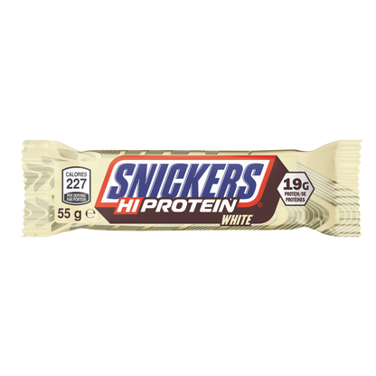 SNICKERS HI PROTEIN BAR 57GR - BODYMANIA MARS PROTEIN Chocolate Blanco
