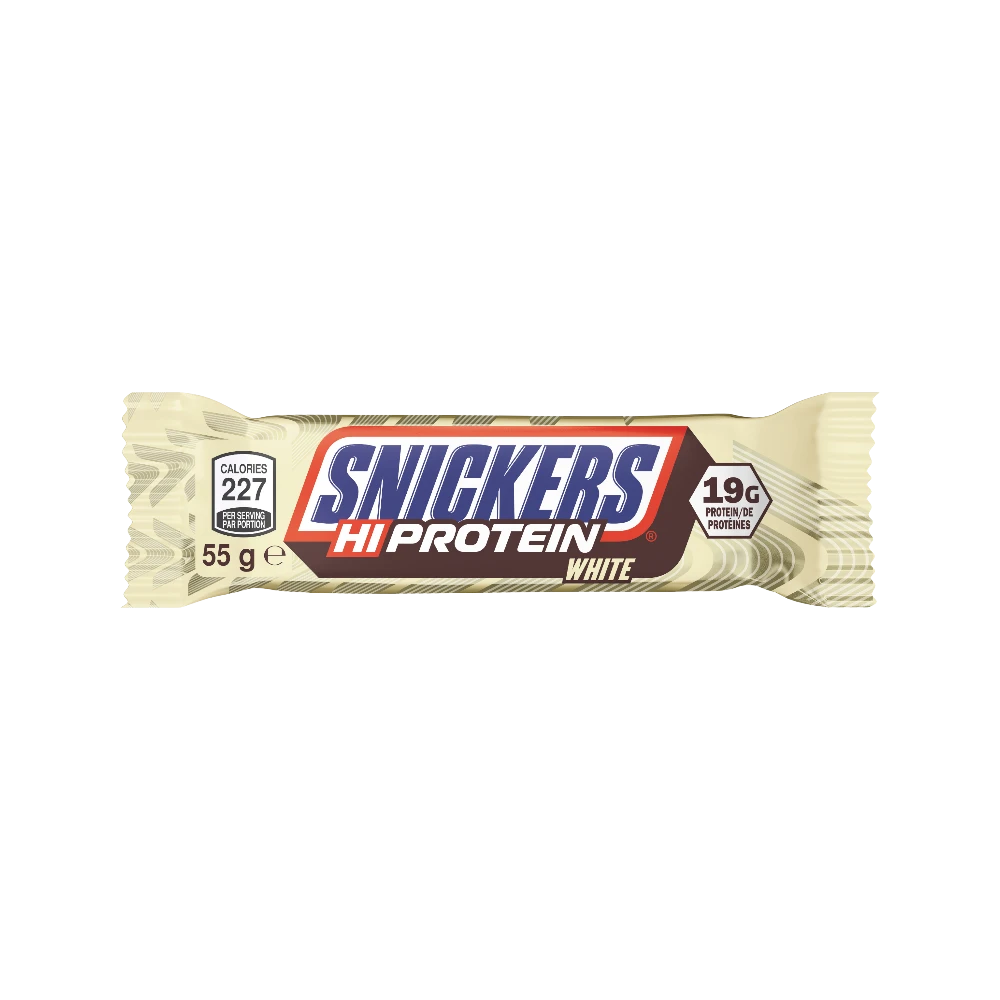 SNICKERS HI PROTEIN BAR 57GR - BODYMANIA MARS PROTEIN Chocolate Blanco