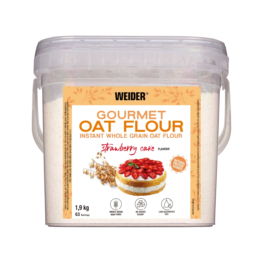 OAT FLOUR GOURMET 1,9KG - BODYMANIA WEIDER Fresa