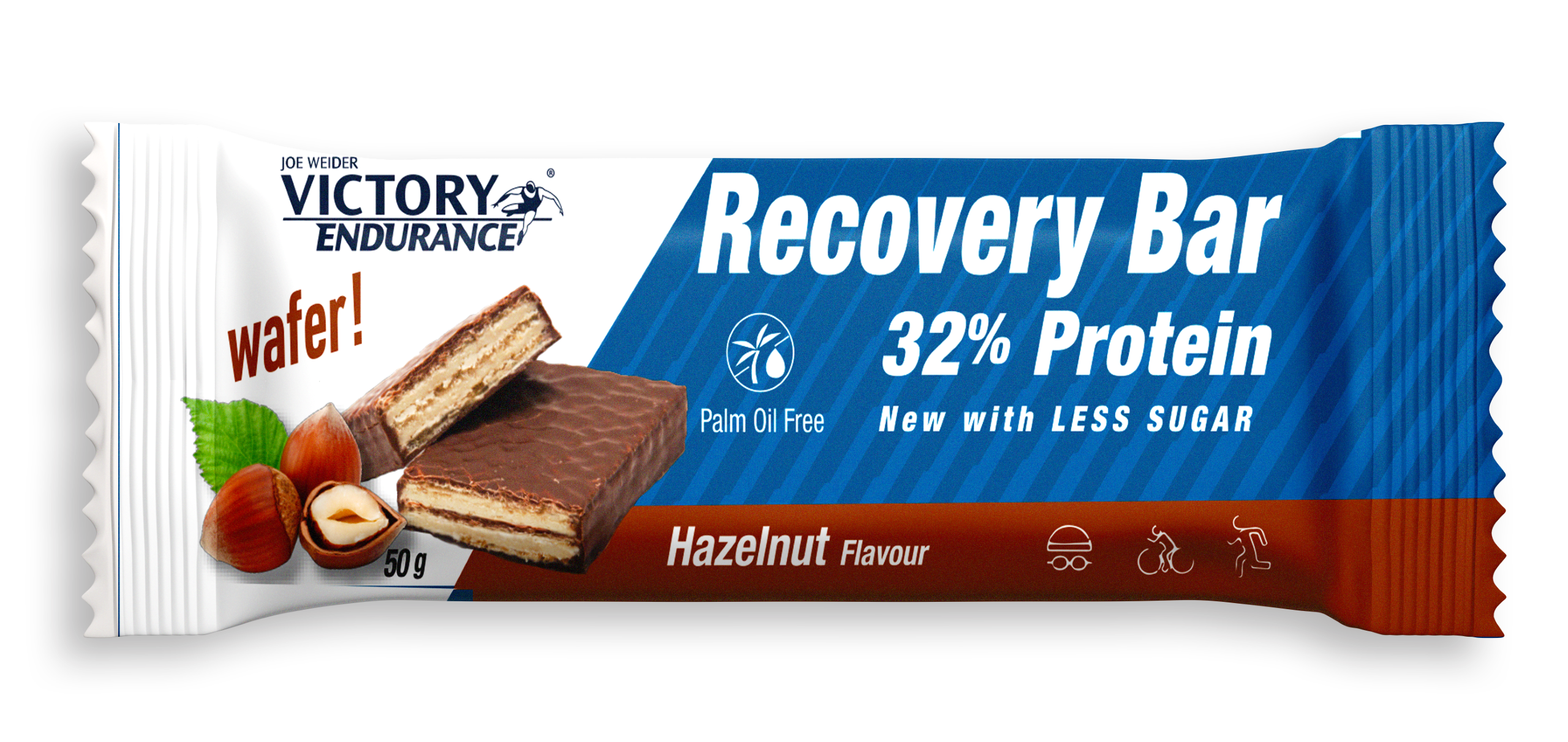 RECOVERY BAR 50G - BODYMANIA VICTORY ENDURANCE Avellana