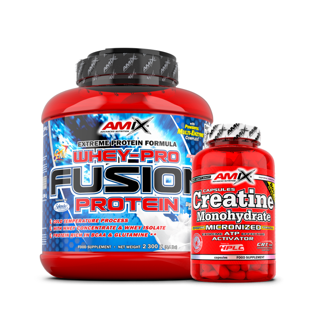 WHEY PURE FUSION + CREATINA GRATIS