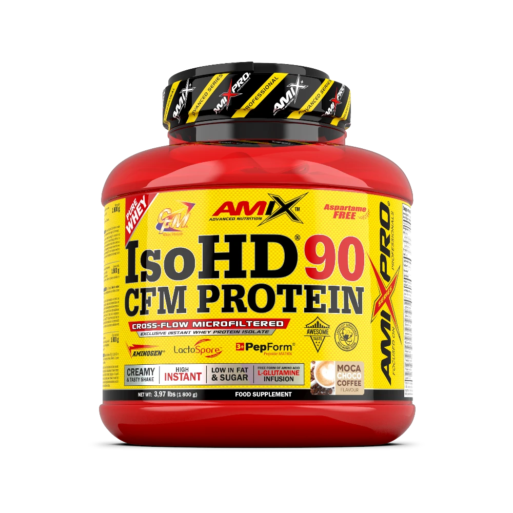 ISO HD CFM 90 + SHAKER GRATIS - BODYMANIA AMIX PRO Chocolate Cafe Moka / 1800 g