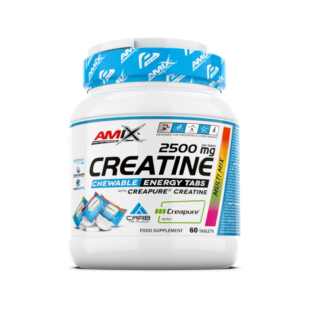 CREATINE CHEWABLE ENERGY TABS 2500MG - BODYMANIA AMIX PERFORMANCE Default Title