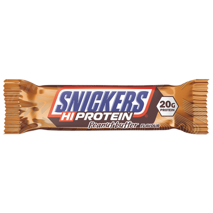 SNICKERS HI PROTEIN BAR 57GR - BODYMANIA MARS PROTEIN Chocolate con Crema de Cacahuete