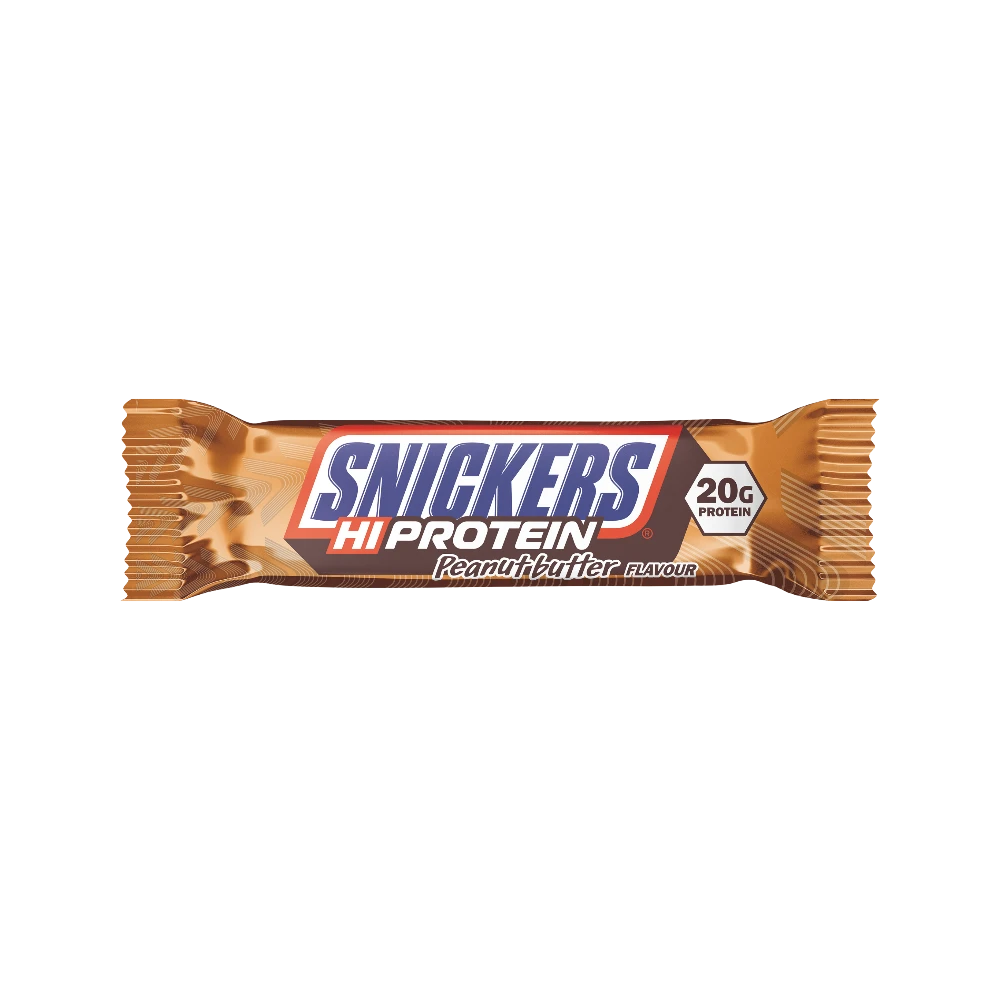 SNICKERS HI PROTEIN BAR 57GR - BODYMANIA MARS PROTEIN Chocolate con Crema de Cacahuete