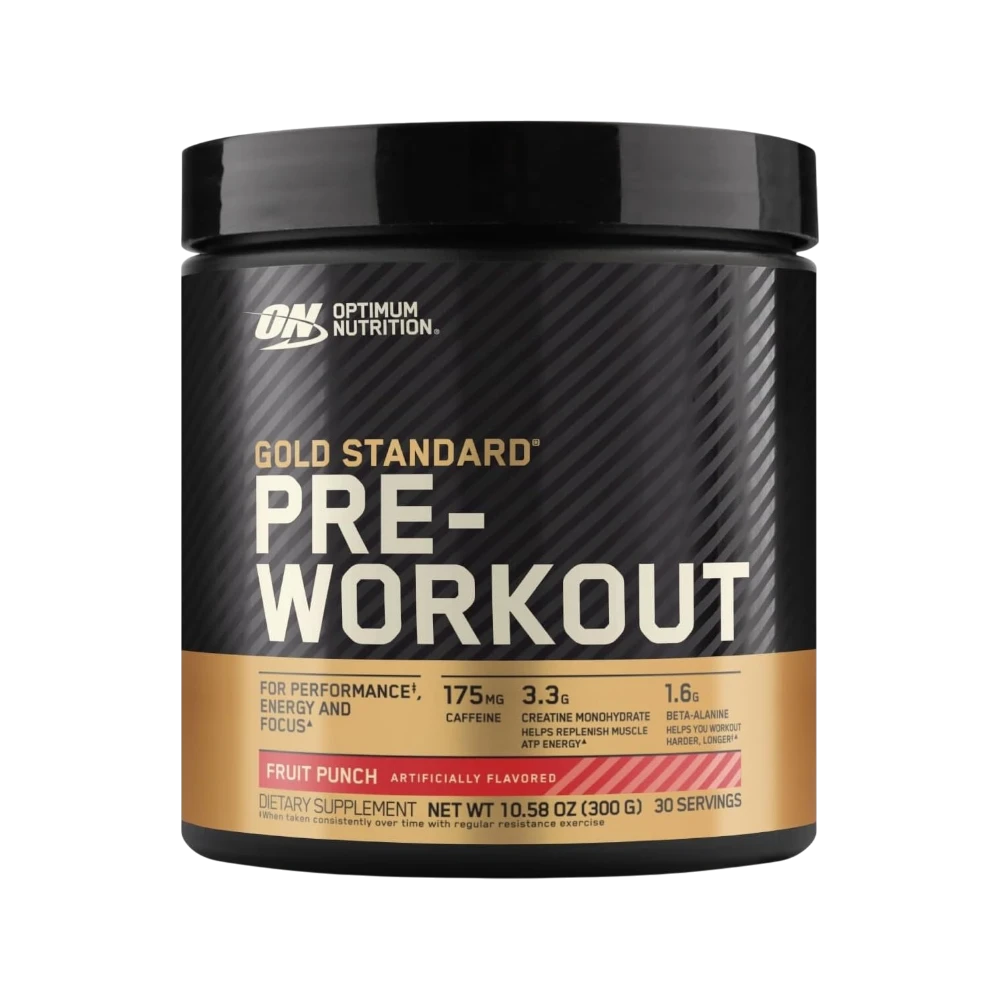 GOLD STANDARD PRE-WORKOUT 330g - BODYMANIA OPTIMUN NUTRITION Ponche de Fruta