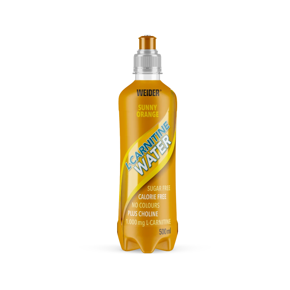 L-CARNITINE WATER 500ML - BODYMANIA WEIDER Naranja