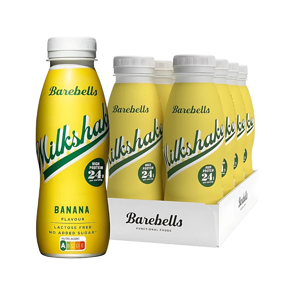 BAREBELLS MILKSHAKE PACK 8UN - BODYMANIA BAREBELLS Banana
