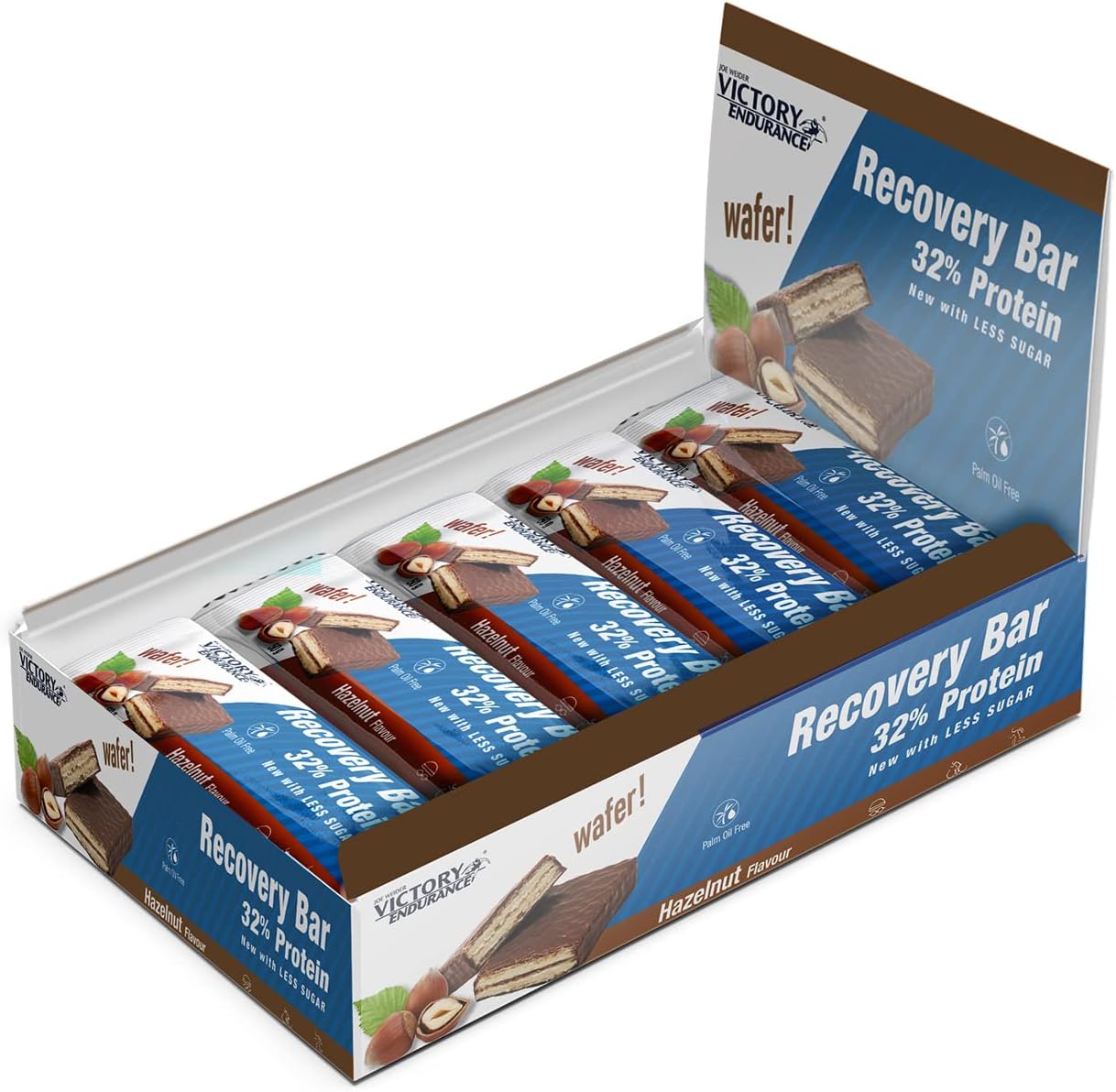 RECOVERY BAR 12 UNID - BODYMANIA VICTORY ENDURANCE Chocolate