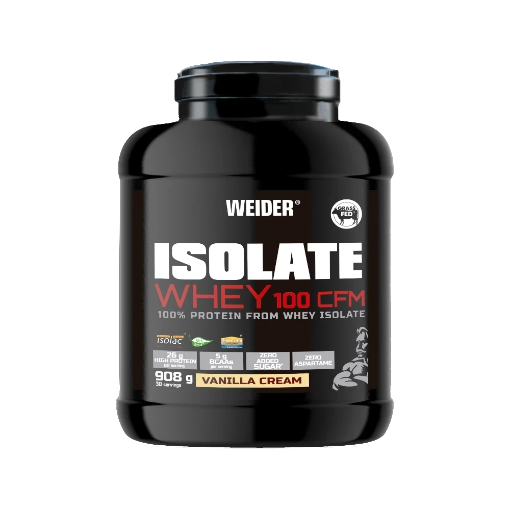 ISOLATE Whey 100 CFM + SHAKER GRATIS - BODYMANIA WEIDER 908 g / Vainilla
