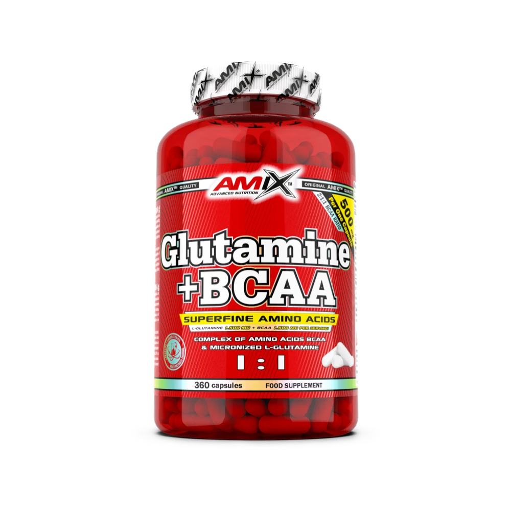GLUTAMINE + BCAA 360CAPS - BODYMANIA AMIX Default Title