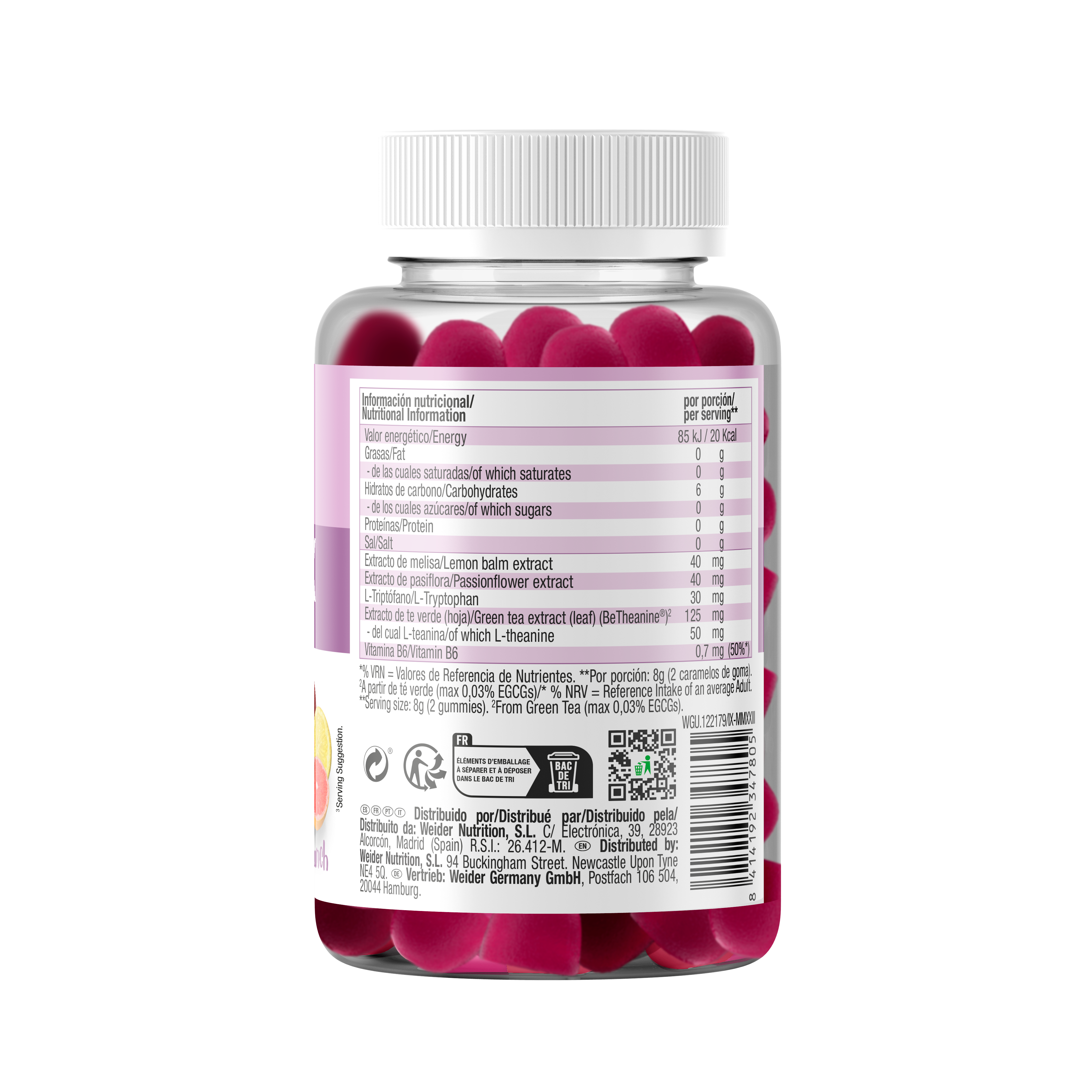 Relax Gummies 40 Gummies - BODYMANIA WEIDER Default Title