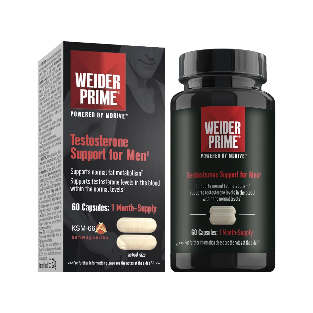TESTOSTERONE WEIDER PRIME 60 CAP - BODYMANIA WEIDER Default Title