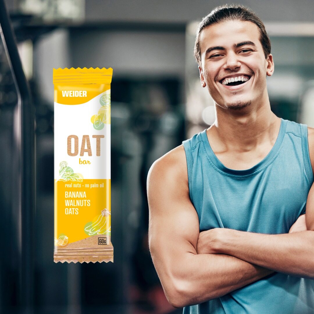 OAT BAR 60GR - BODYMANIA WEIDER Banana