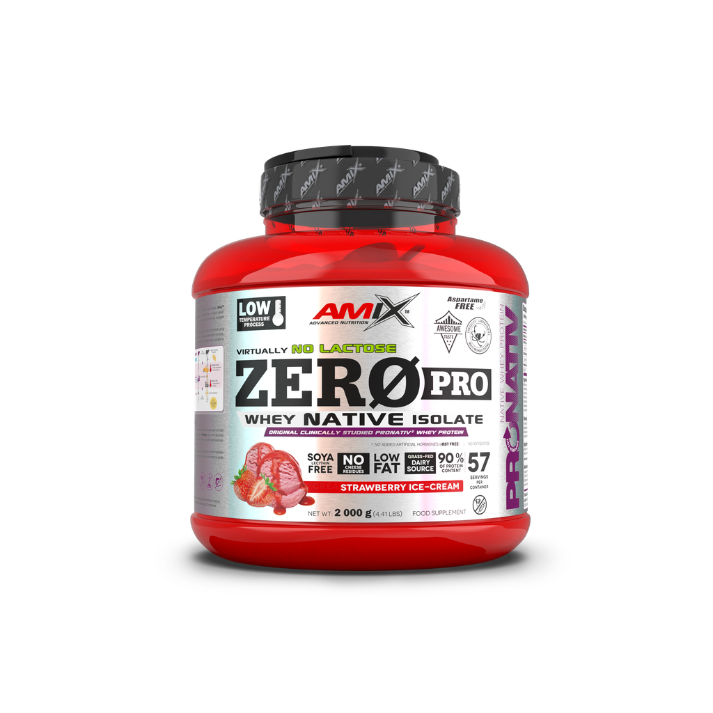 ZEROPRO PROTEIN + SHAKER GRATIS - BODYMANIA AMIX 2000 g / Fresa