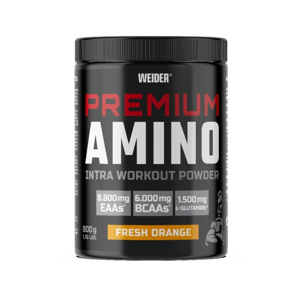 PREMIUM AMINO POWDER 800G - BODYMANIA WEIDER Naranja