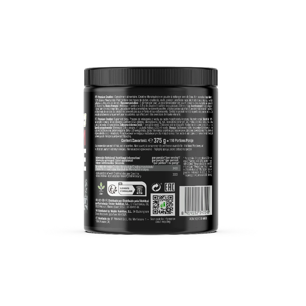 PREMIUM PURE CREATINE 375G WATERMELON - BODYMANIA WEIDER Sandía