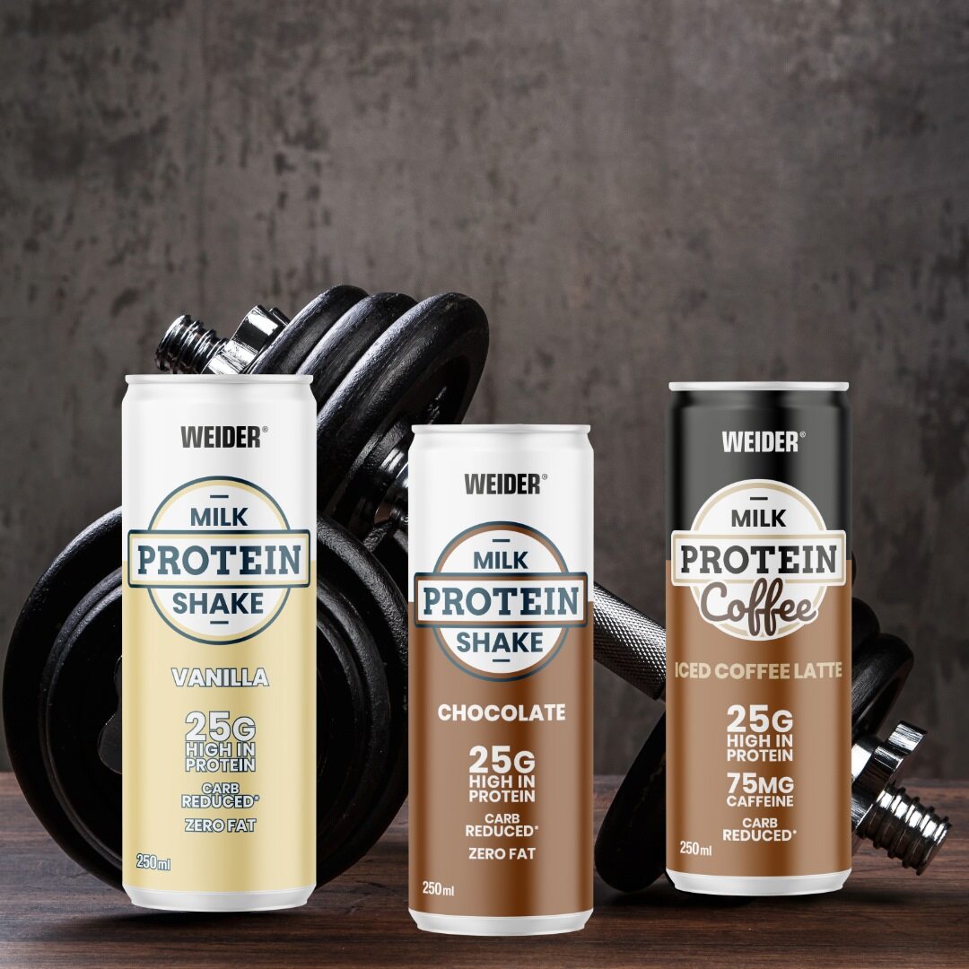 MILK PROTEIN SHAKE 250ML - BODYMANIA WEIDER Café