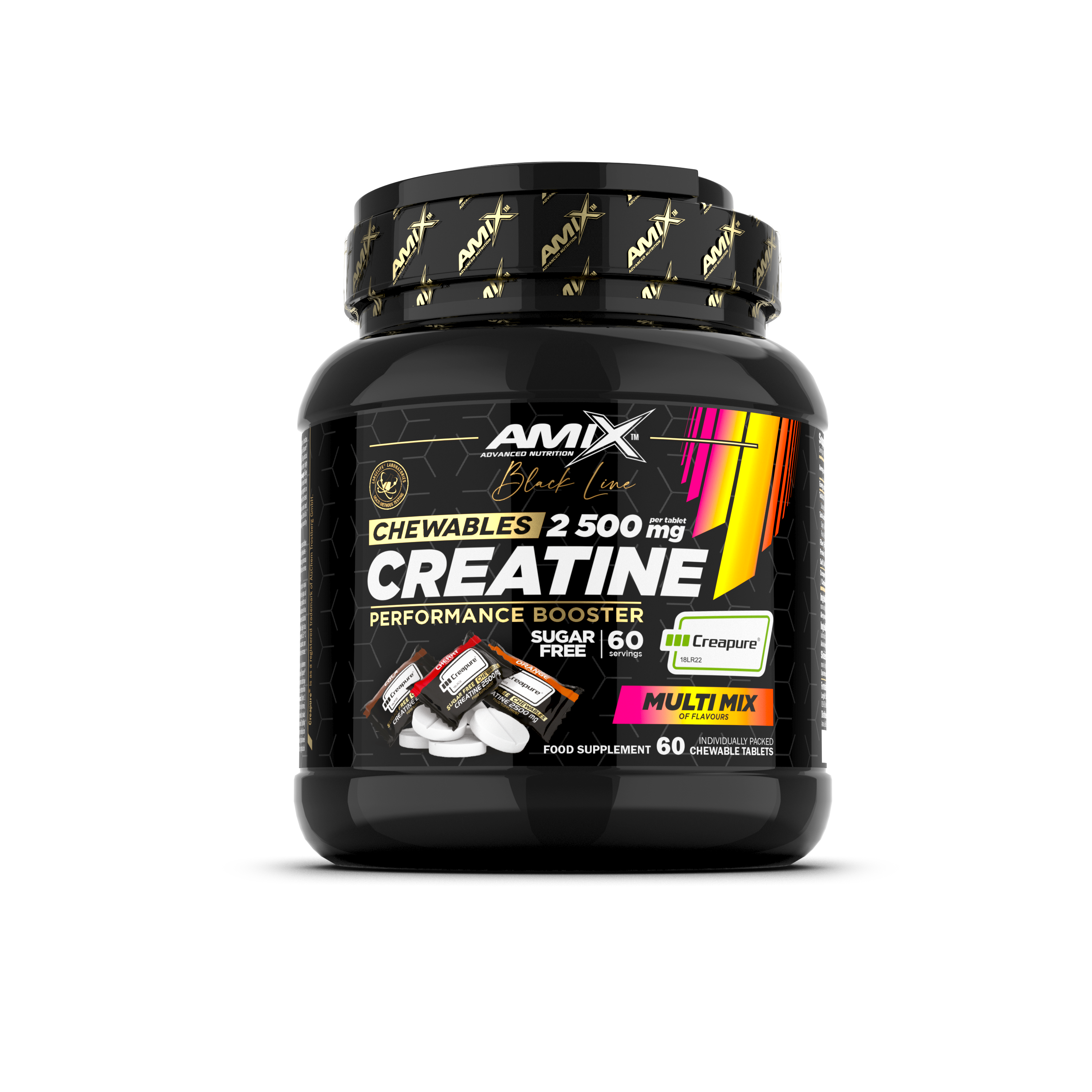 Amix Black Line Welcome Pack - BODYMANIA BODYMANIA PACKS Blanco / Caramelo salado / 1000 g