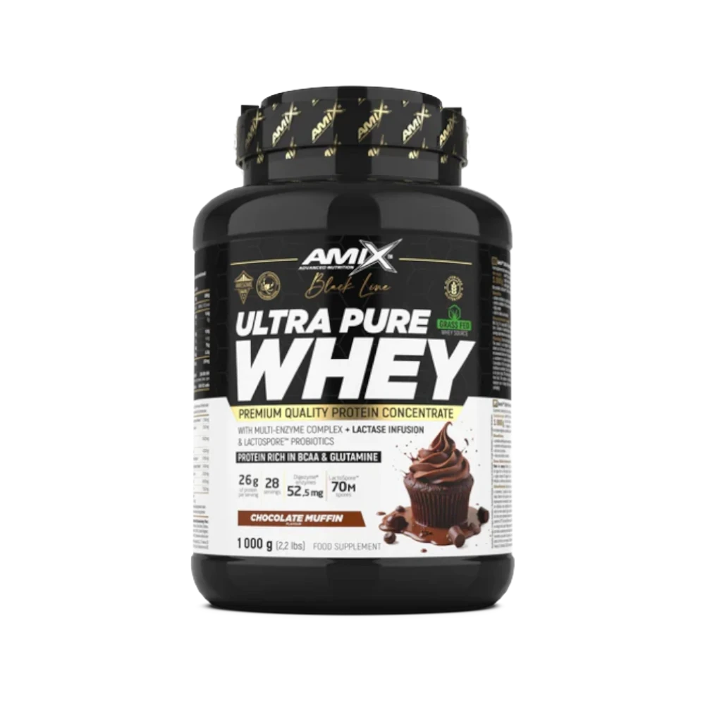 ULTRA PURE WHEY + SHAKER GRATIS - BODYMANIA AMIX BLACK LINE Chocolate Muffin / 1000 g