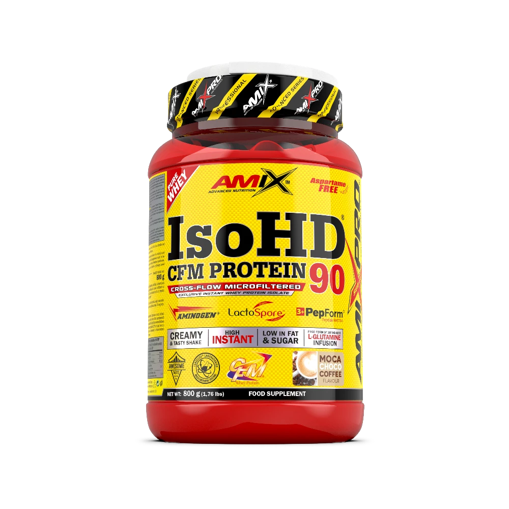 ISO HD CFM 90 + SHAKER GRATIS - BODYMANIA AMIX PRO Chocolate Cafe Moka / 800 g