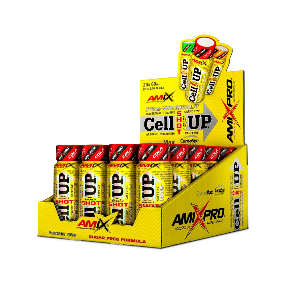 CELLUP SHOT 20 UNID - BODYMANIA AMIX PRO Energy