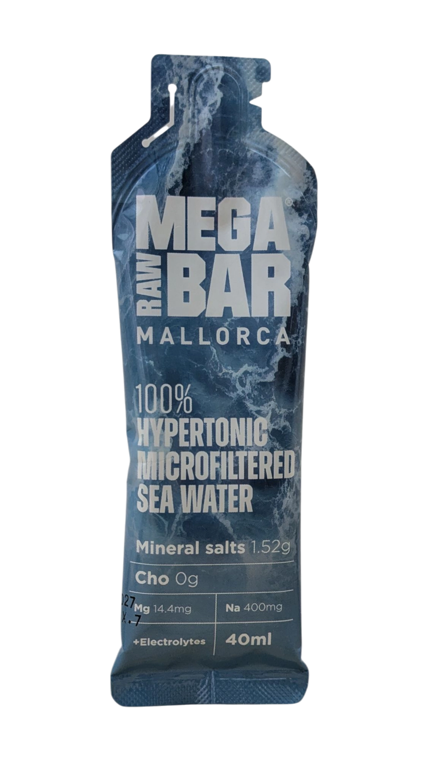 AGUA DE MAR HIPERTONICA 40ML - BODYMANIA MEGARAWBAR Default Title
