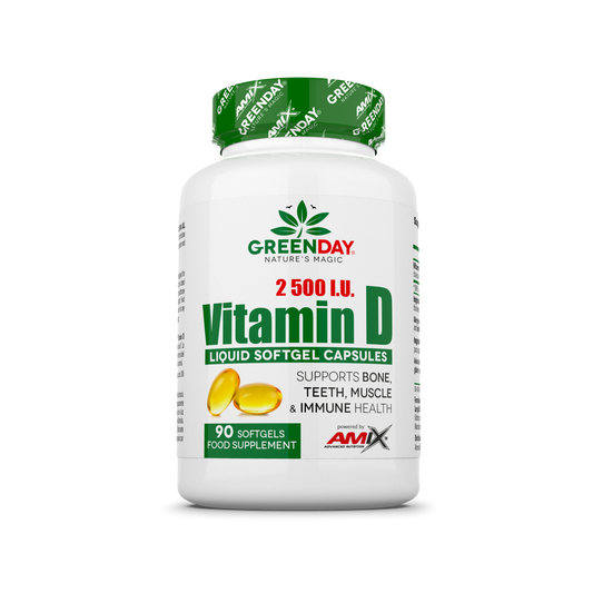 VITAMIN D3 2500 I.U 90 CAPS - BODYMANIA