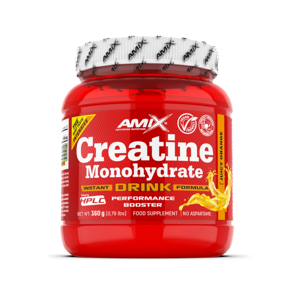 CREATINE MONOHYDRATE DRINK 360GR - BODYMANIA AMIX Naranja