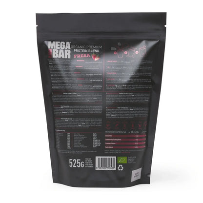 PROTEINAS ECOLÓGICAS PREMIUM Fresa + SHAKER GRATIS - BODYMANIA MEGARAWBAR Default Title