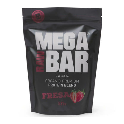 PROTEINAS ECOLÓGICAS PREMIUM Fresa + SHAKER GRATIS - BODYMANIA MEGARAWBAR Default Title