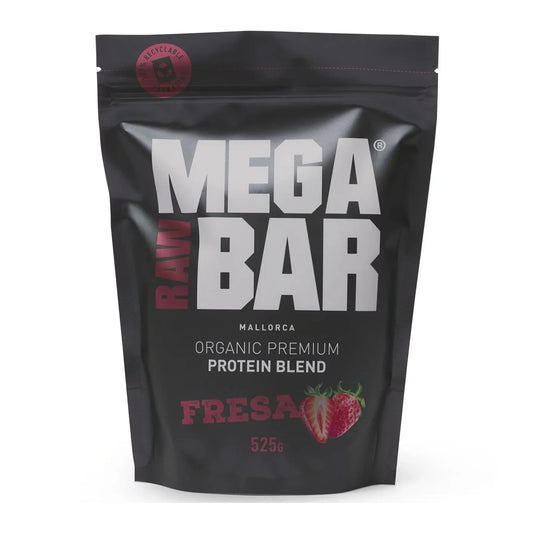 PROTEINAS ECOLÓGICAS PREMIUM Fresa + SHAKER GRATIS - BODYMANIA MEGARAWBAR Default Title