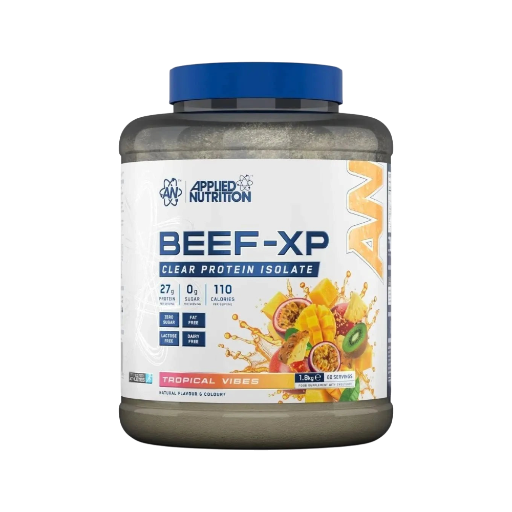 Beef-XP proteína de carne Applied Nutrition sabor Tropical