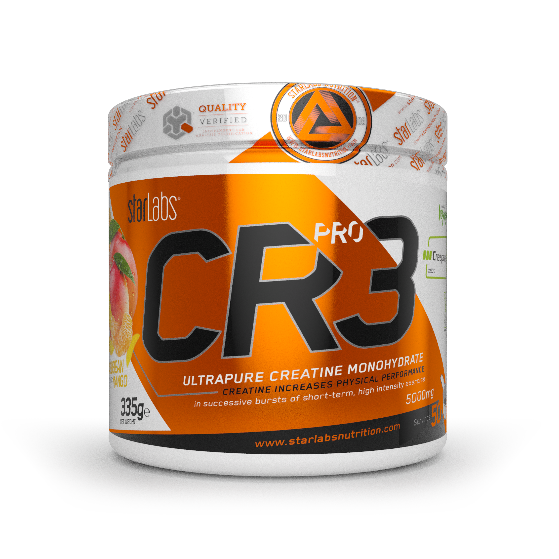 CR3 PRO CREAPURE 300G - BODYMANIA STARLABS Mango / 335 g
