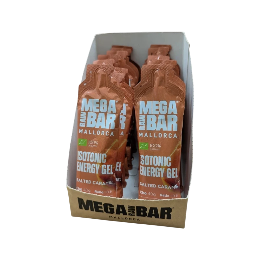 MEGARAWGEL 16X62g Naranja con agua de mar - BODYMANIA MEGARAWBAR Default Title