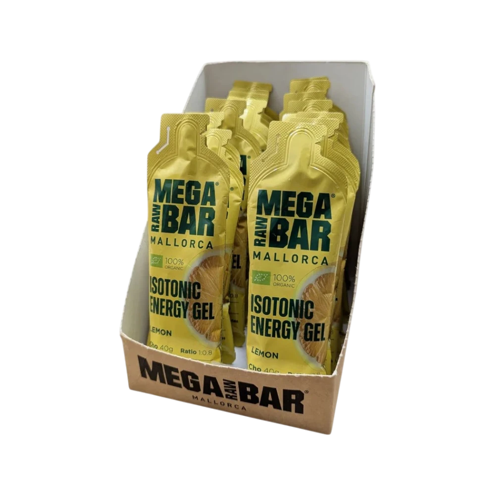 MEGARAWGEL 16X62g Limón con agua de mar - BODYMANIA MEGARAWBAR Default Title
