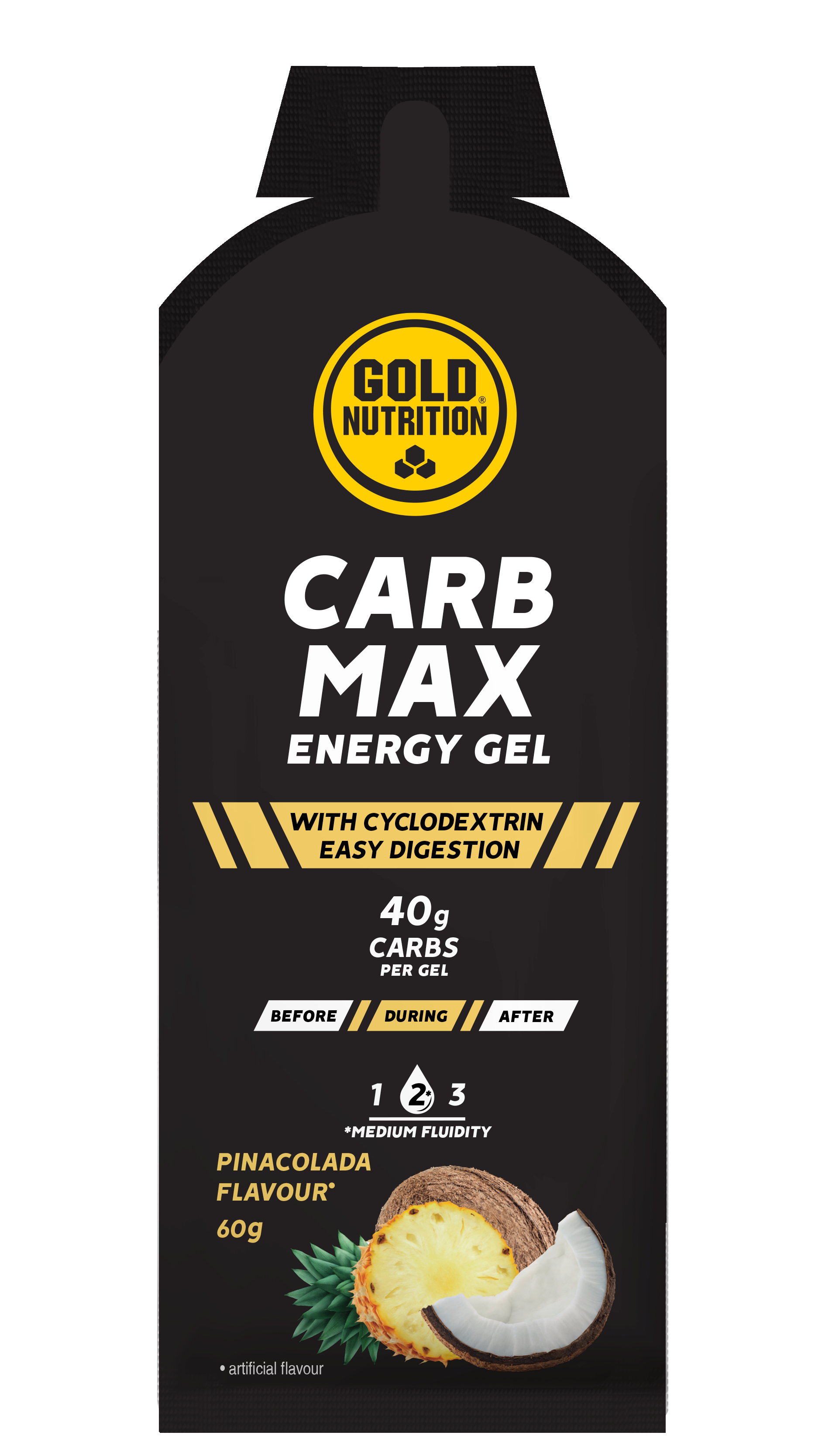 CARB MAX 60G - BODYMANIA GOLD NUTRITION Piña Colada