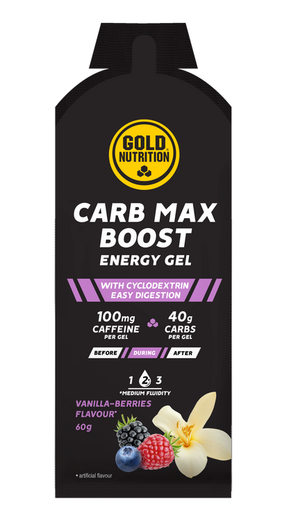 CARB MAX 60G - BODYMANIA GOLD NUTRITION Vainilla-Berry