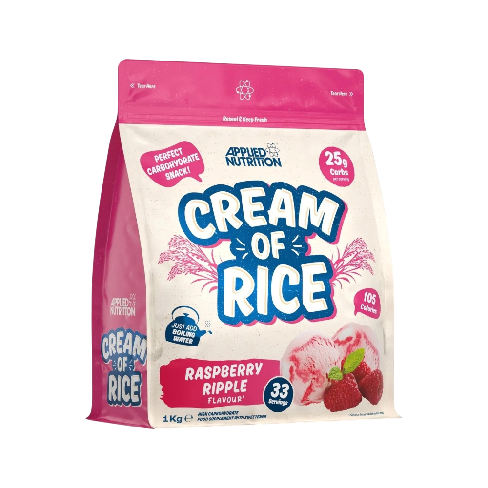 Cream of Rice 1 kg Applied Nutrition sabor Frambuesa