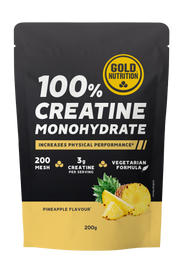 CREATINE MONOHYDRATE 200G - BODYMANIA GOLD NUTRITION Piña con Mango