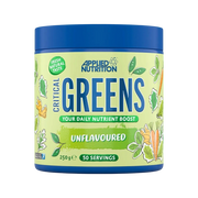 Critical Greens Applied Nutrition bote de 250 g sin sabor