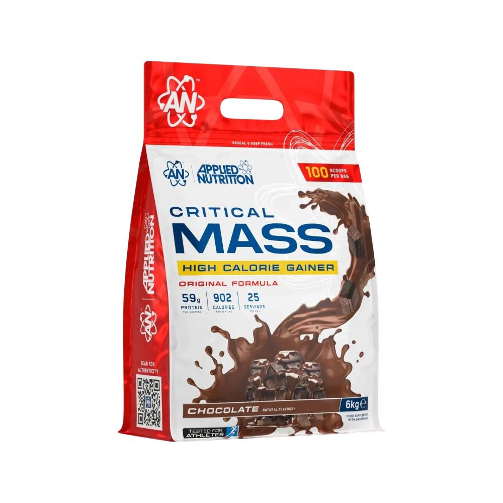 Original Critical Mass ganador de peso Applied Nutrition 6 kg sabor Chocolate con Leche