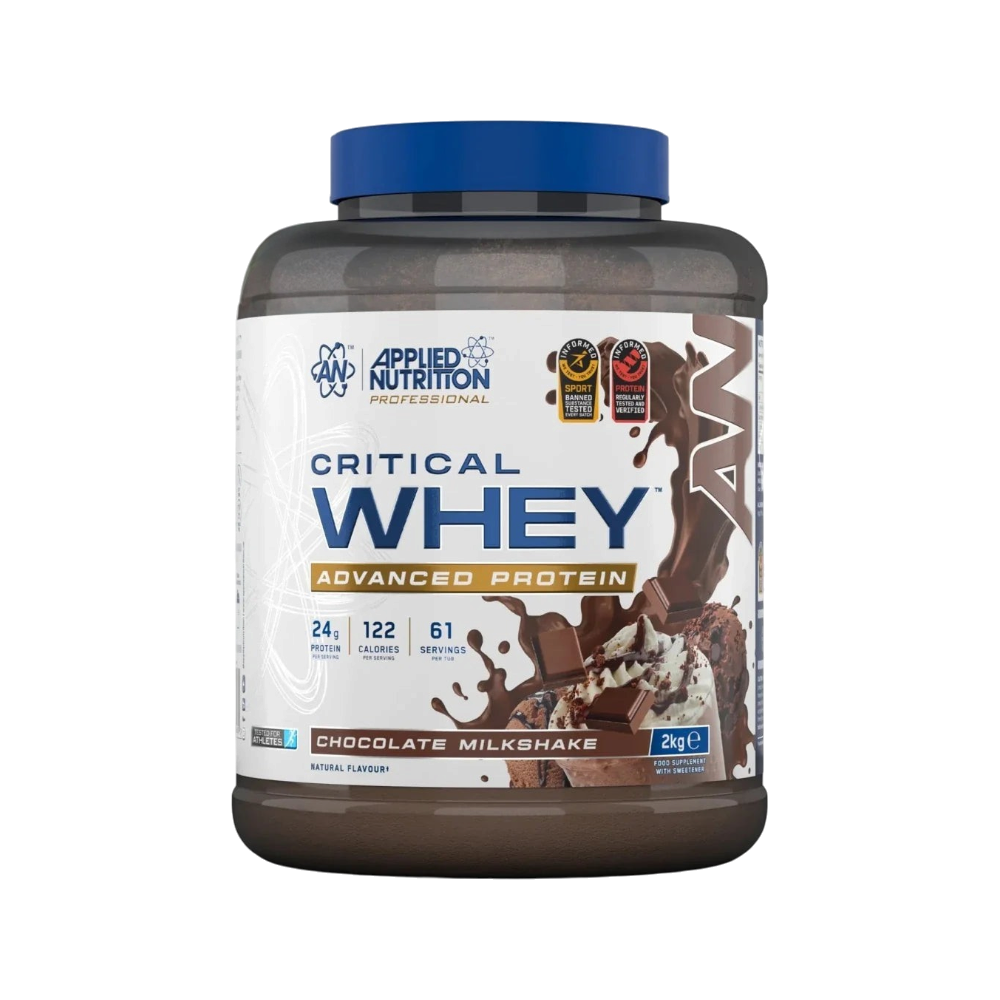 Critical Whey Protein Applied Nutrition 2 kg sabor Chocolate con Leche