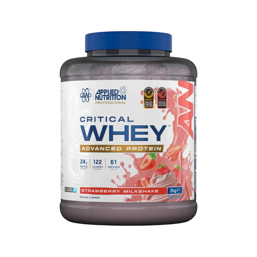 Critical Whey Protein Applied Nutrition 2 kg sabor Fresa