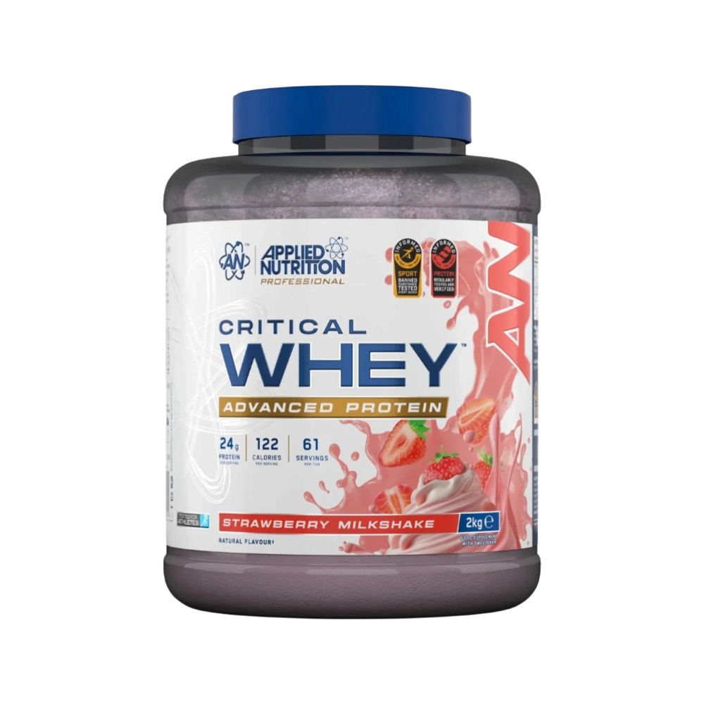 Critical Whey Protein Applied Nutrition 2 kg sabor Fresa