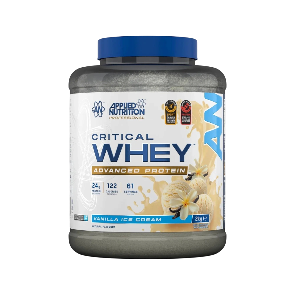 Critical Whey Protein Applied Nutrition 2 kg sabor Vainilla