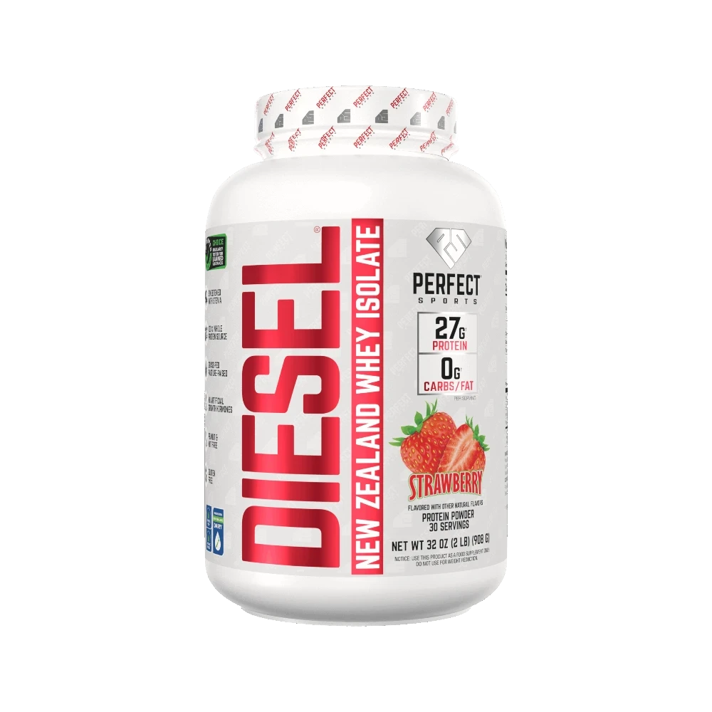 DIESEL® 100% Natural + SHAKER GRATIS - BODYMANIA PERFECT SPORTS Fresa / 908 g